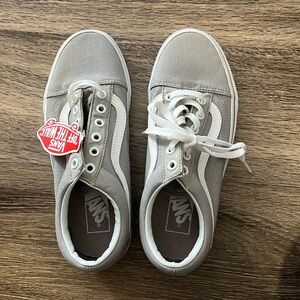 Vans Old Skool Shoe Gray